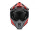 Casco cross Acerbis X-Track grigio/rosso opaco