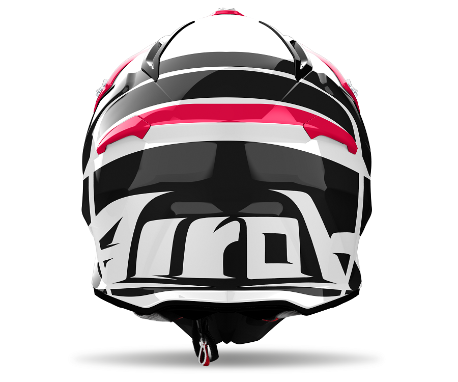 Casco cross Airoh Aviator Ace 2 Engine ROSSO