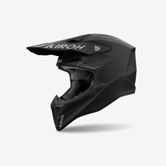 Casco cross Airoh Wraaap Nero opaco