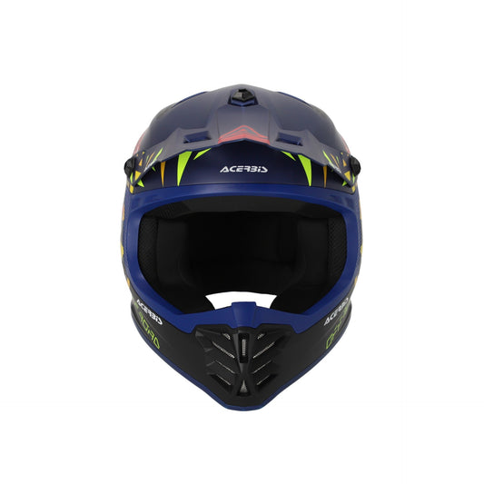 Casco cross bambino Profile Blu/Nero Acerbis