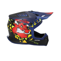 Casco cross bambino Profile Blu/Nero Acerbis