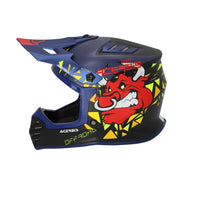 Casco cross bambino Profile Blu/Nero Acerbis