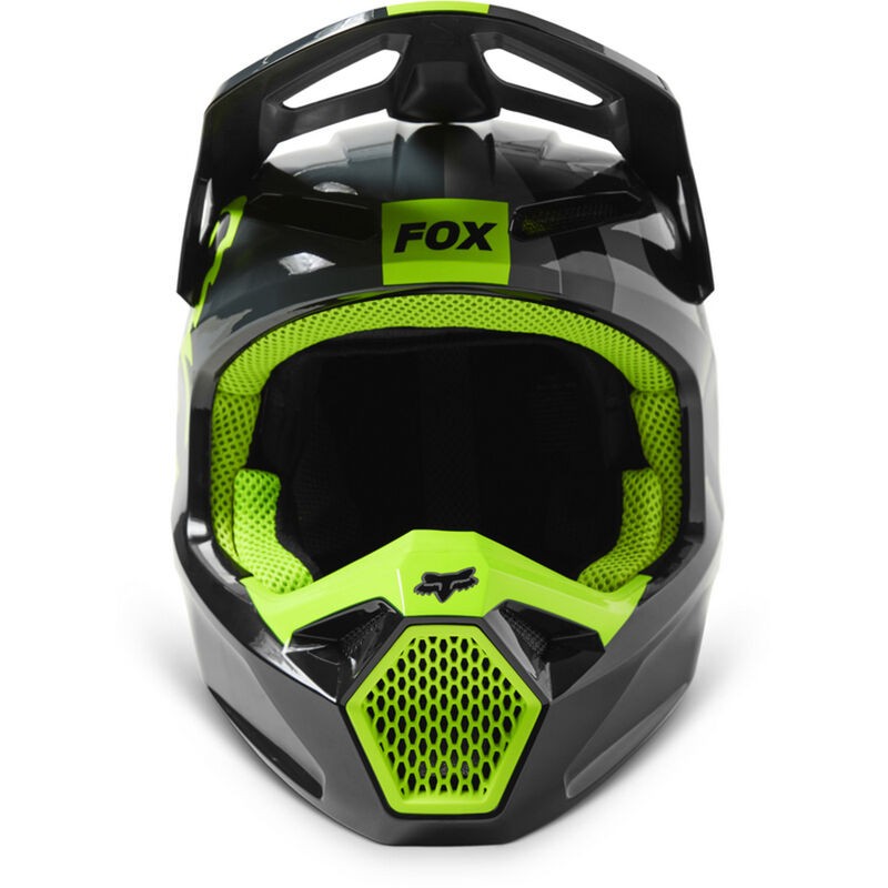 Casco cross V1 Xpozr Nero Grigio FOX