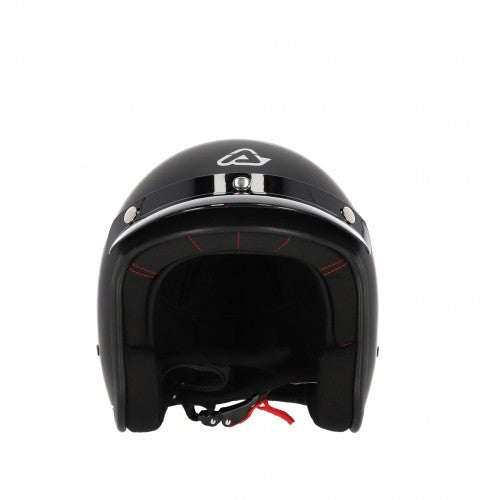 Casco demi jet Acerbis Skodela NERO OPACO