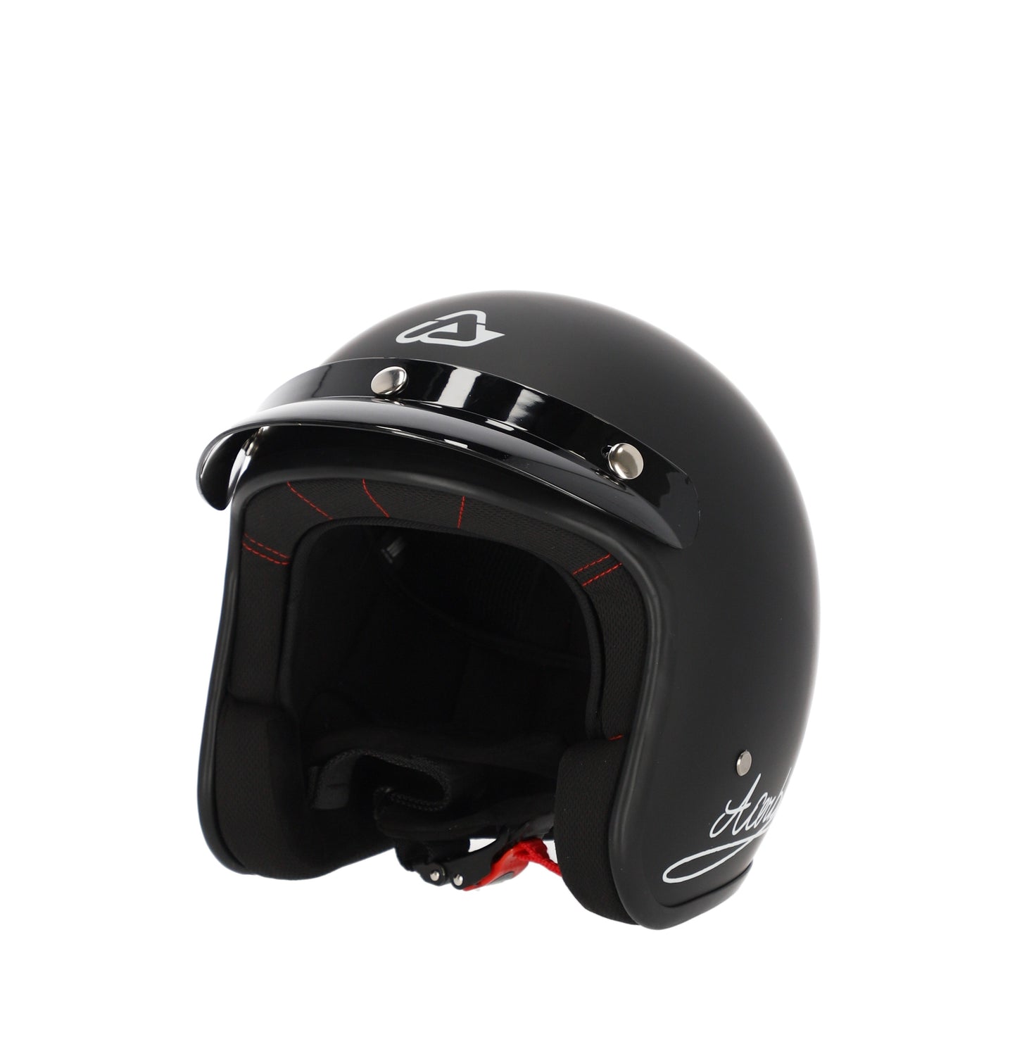 Casco demi jet Acerbis Skodela NERO OPACO