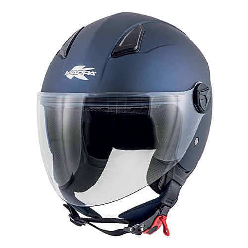 Casco Demi-jet Kappa KV28 EVO JOIN BASIC Blu opaco