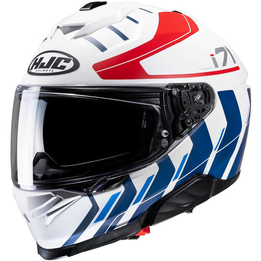 Casco INTEGRALE HJC I71 SIMO BIANCO/ROSSO/BLU MC21SF