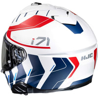 Casco INTEGRALE HJC I71 SIMO BIANCO/ROSSO/BLU MC21SF
