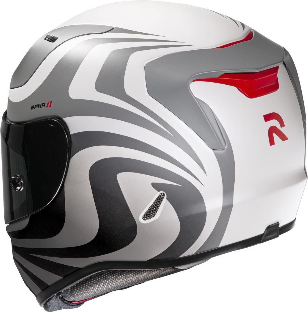 Casco INTEGRALE HJC RPHA 11 ELDON BIANCO/GRIGIO OPACO MC10SF