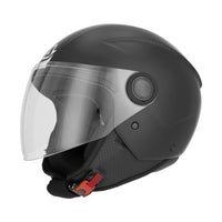 Casco jet bambino Brezza Kid Nero Acerbis
