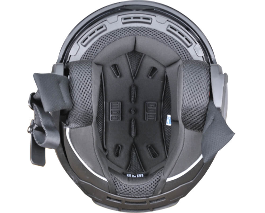 Casco jet CGM APACHE 130S nero/giallo fluo opaco