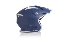 Casco jet con tesa Acerbis Jet Aria Blu
