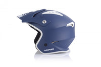 Casco jet con tesa Acerbis Jet Aria Blu