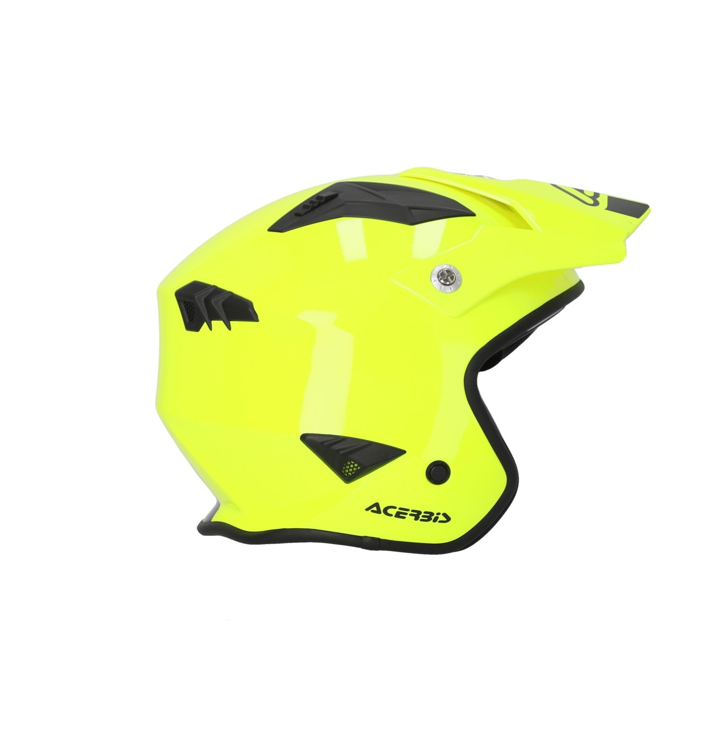 Casco jet con tesa Jet Aria 22.06 Giallo Acerbis