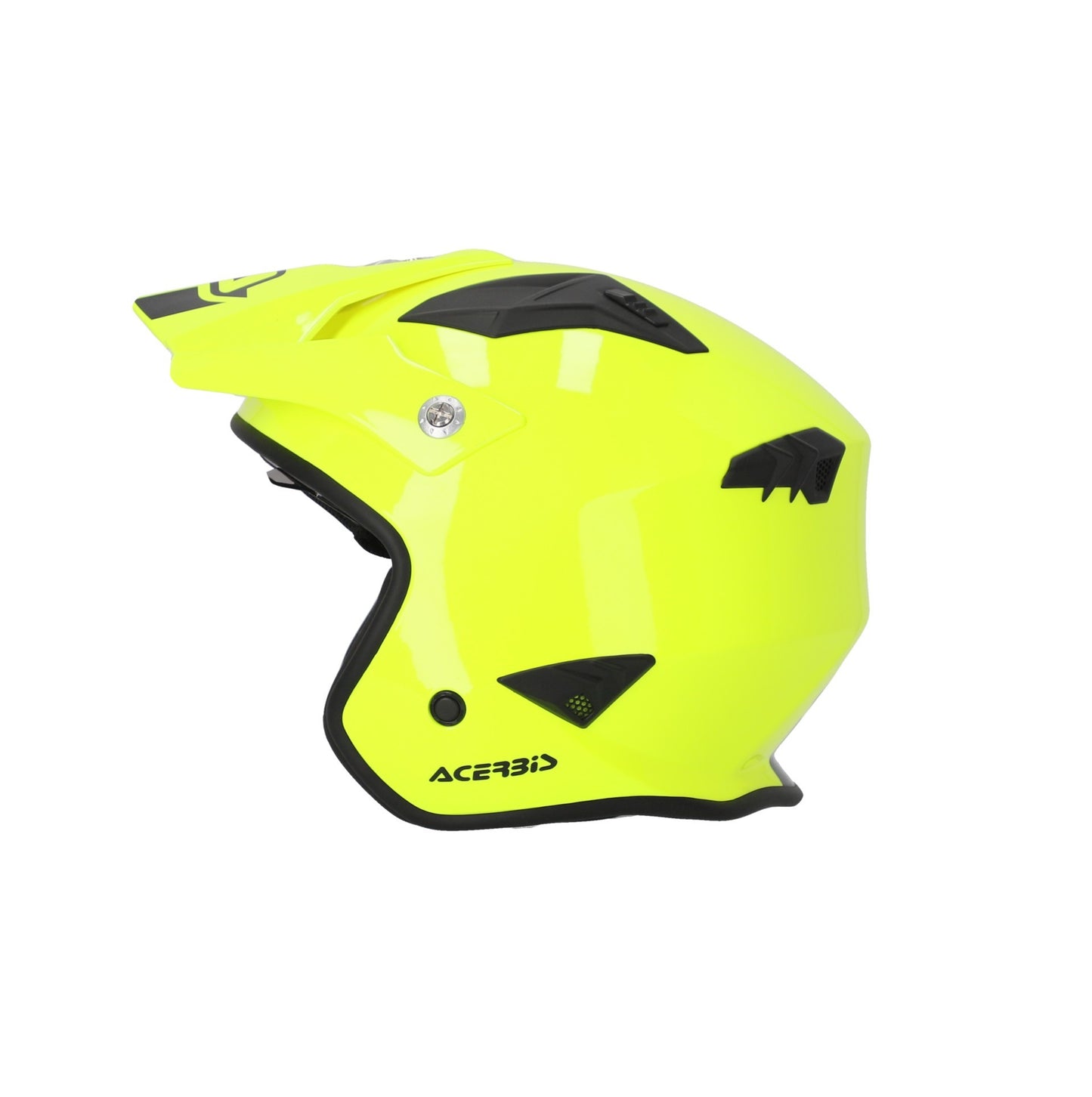 Casco jet con tesa Jet Aria 22.06 Giallo Acerbis