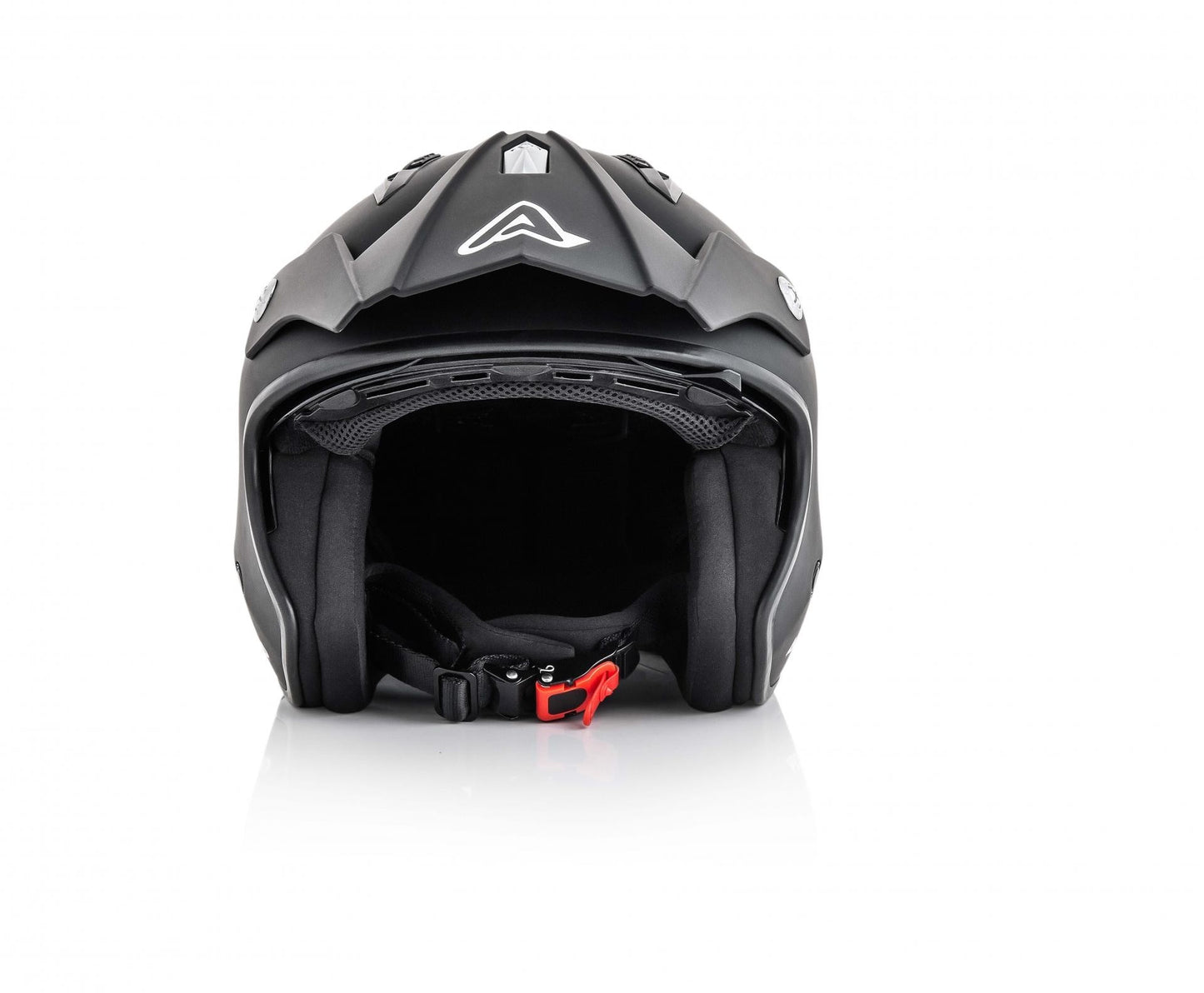 Casco jet con tesa Jet Aria 22.06 Nero Opaco Acerbis