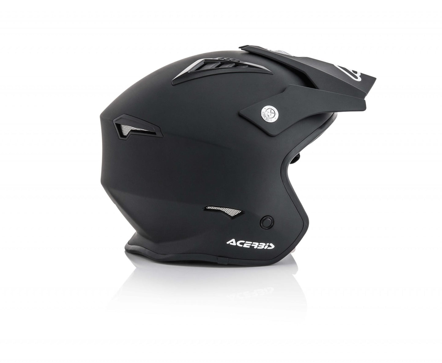 Casco jet con tesa Jet Aria 22.06 Nero Opaco Acerbis