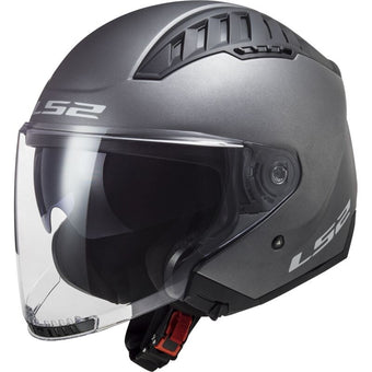 compare product CASCO JET COPTER II MATT TITANIUM LS2