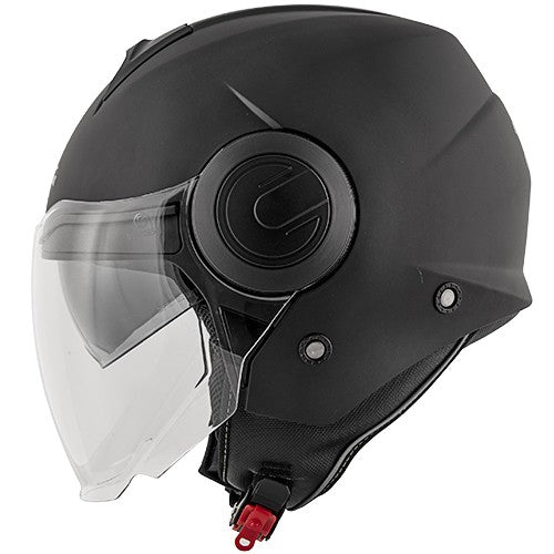 Casco Jet doppio visierino KV37 Oregon Nero Opaco Kappa
