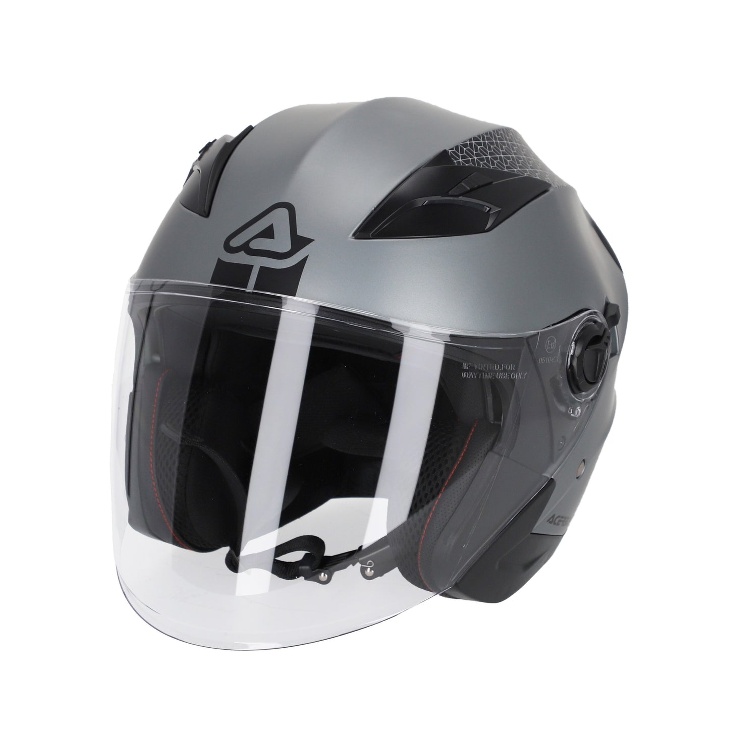 Casco jet firstway 2.0 22.06 Grigio Acerbis