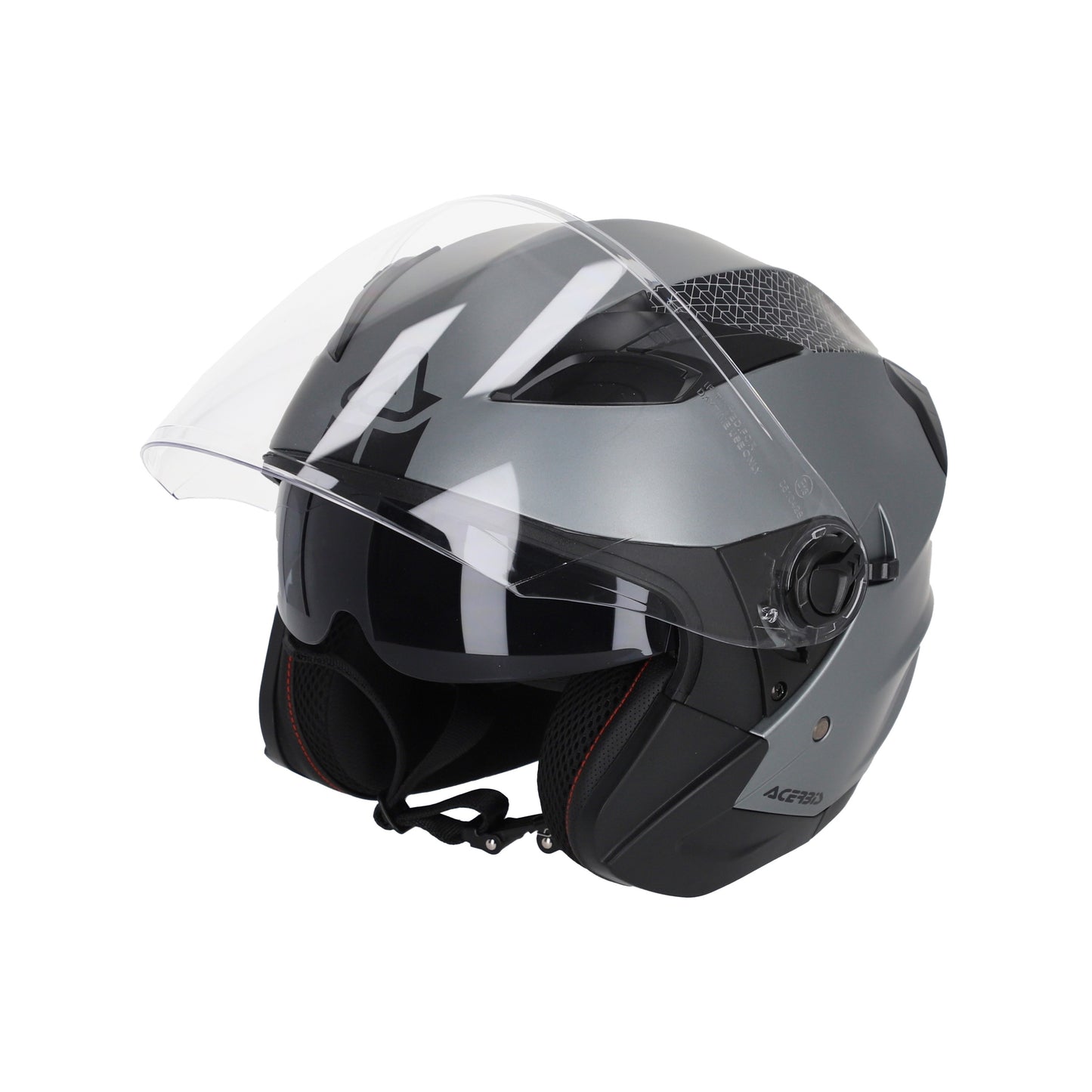 Casco jet firstway 2.0 22.06 Grigio Acerbis