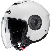 Casco jet HJC i40N Bianco perla opaco