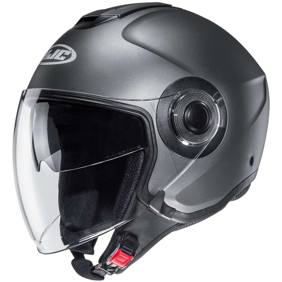 Casco jet HJC i40N Titanio opaco