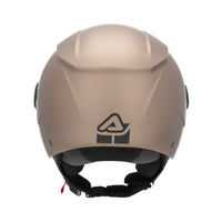 Casco jet Marrone metallizzato Brezza Acerbis
