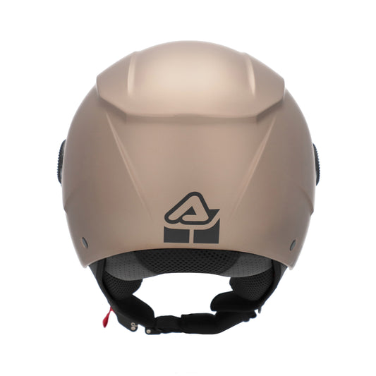 Casco jet Marrone metallizzato Brezza Acerbis