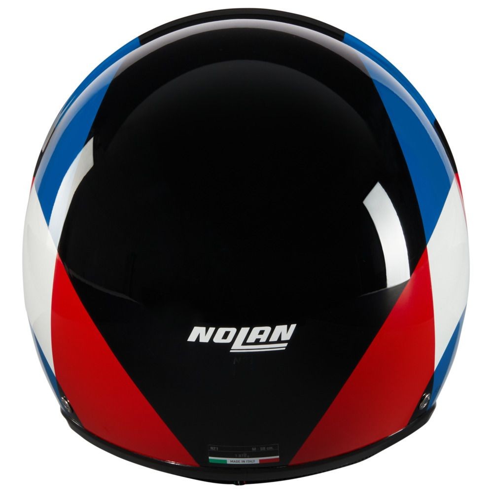 Casco Jet N21 Nolan 06 BICROMO 345 Nero/Blu/Rosso