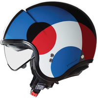 Casco Jet N21 Nolan 06 BICROMO 345 Nero/Blu/Rosso