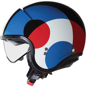 compare product Casco Jet N21 Nolan 06 BICROMO 345 Nero/Blu/Rosso
