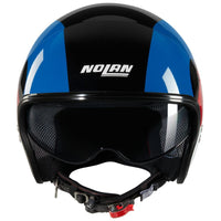 Casco Jet N21 Nolan 06 BICROMO 345 Nero/Blu/Rosso