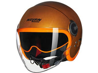 Casco Jet N21 Nolan VISOR 06 OCIO 348 Ocra/Arancione Lucido