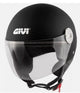 Casco mini jet Givi 10.7 Mini-J nero opaco