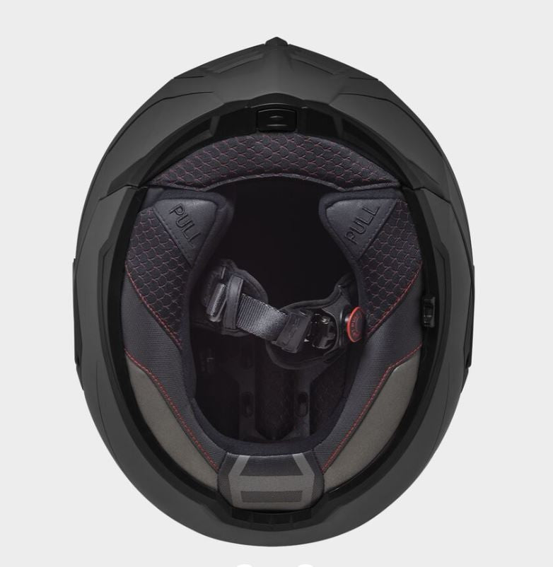 CASCO MODULARE RIBALTABILE ADVANT SOLID NERO LS2