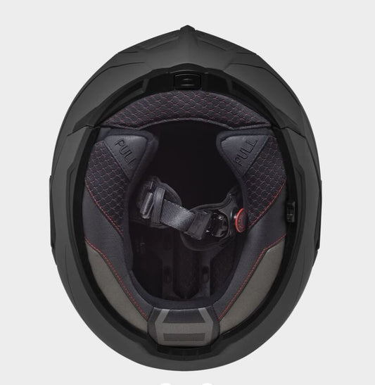 CASCO MODULARE RIBALTABILE ADVANT SOLID NERO LS2