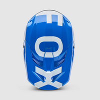 Casco Cross Fox Racing V1 Shield Blu