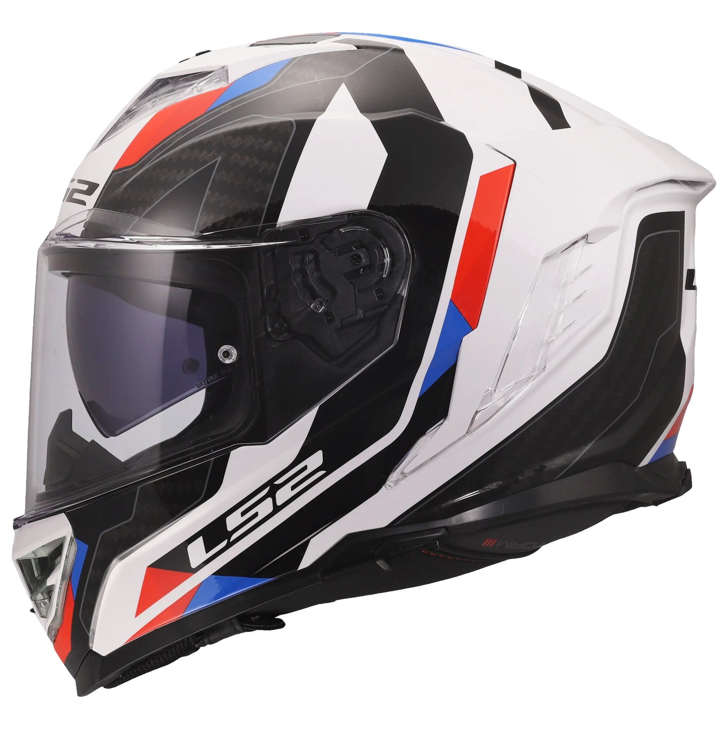 CASCO INTEGRALE FF818 STORM III SPORTY BIANCO-BLU-ROSSO