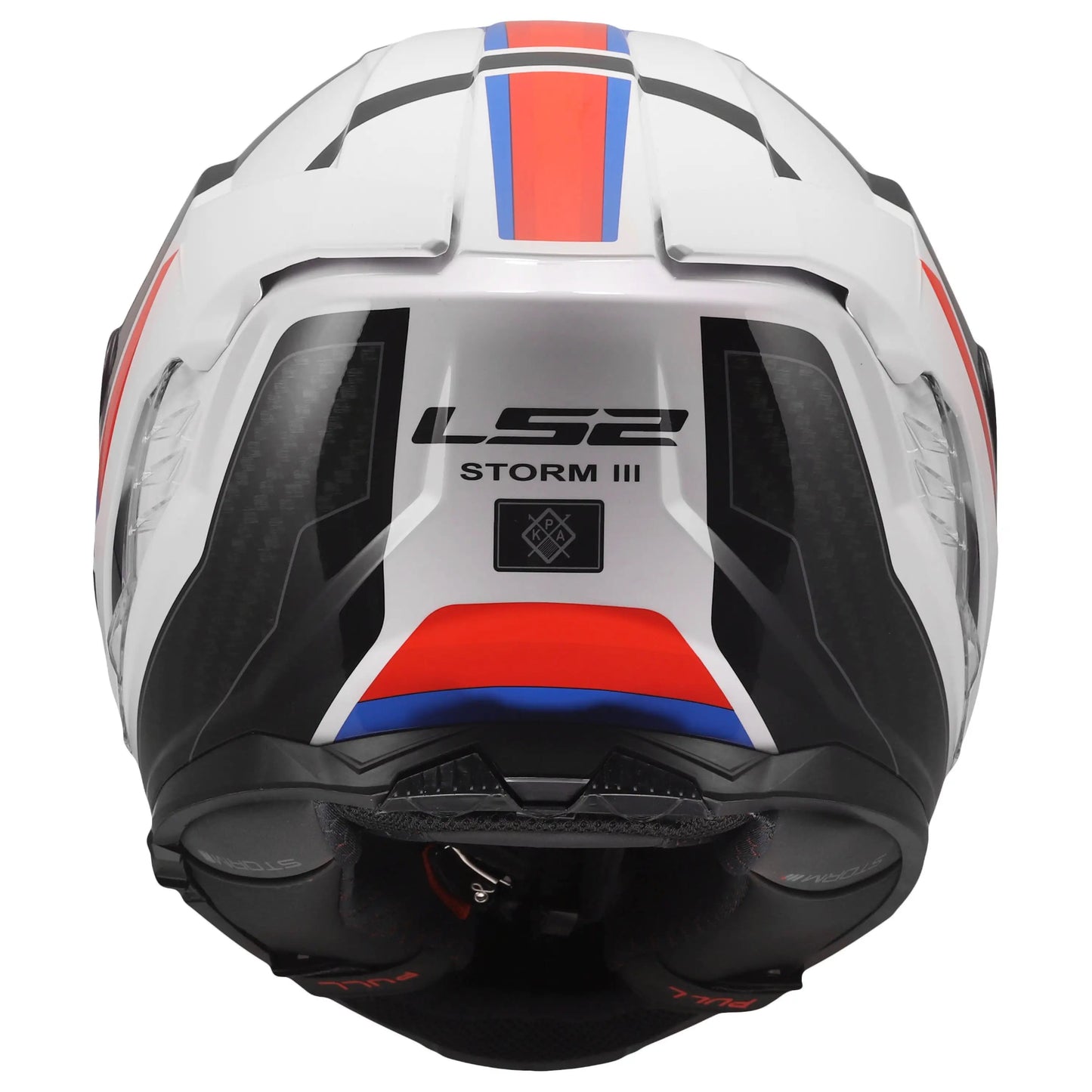 CASCO INTEGRALE FF818 STORM III SPORTY BIANCO-BLU-ROSSO
