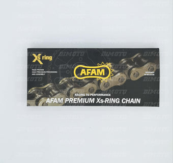 compare product Catena Trasmissione AFAM 520 XRR O-Ring Rinforzata Oro – 120 Maglie
