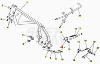 Cavalletto nero Beta RR 50 Motard 2005/2024