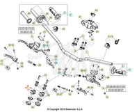 CAVALLOTTO MANUBRIO INFERIORE BETA RR 2T-4T X-PRO 2025 CROSS RX 2025