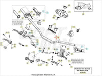 Cavallotto manubrio superiore Beta RR 125/200/250/300 2T RR 350/390/430/480 4T RACE/RACING 2024-2025