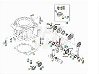 Chiavetta 5X6,25 albero motore Beta RR 400/450/525 4T 2005-2009