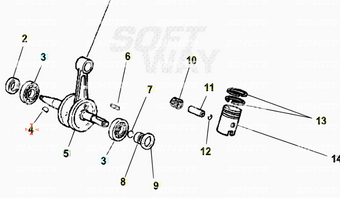 compare product Chiavetta per volano AM6 Beta RR 50 2005/2025
