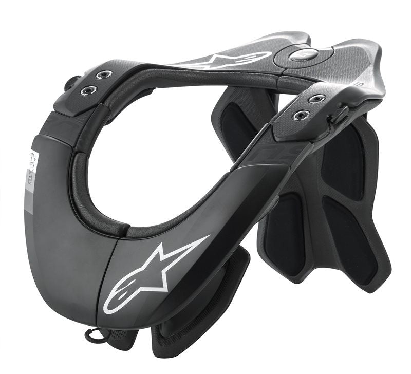 Collare BNS PRO Neck Support Nero Bianco Alpinestars