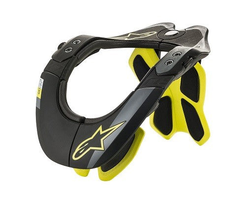 Collare BNS PRO Neck Support Nero Bianco Alpinestars