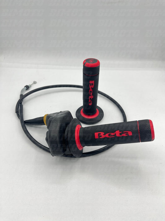 Comando Gas Completo Di Cavo/Manopole Beta RR 4T (2020-2026) OEM 037350018200