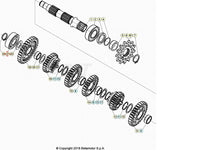 Cuscinetto (6203) JR2 C3 Albero Primario / Secondario Beta RR 2T-4T (2010-2026) - Xtrainer (2015-2026) OEM 1295605000